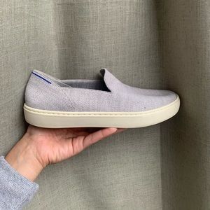 Rothys Cloud Grey Merino Sneakers size 7.5